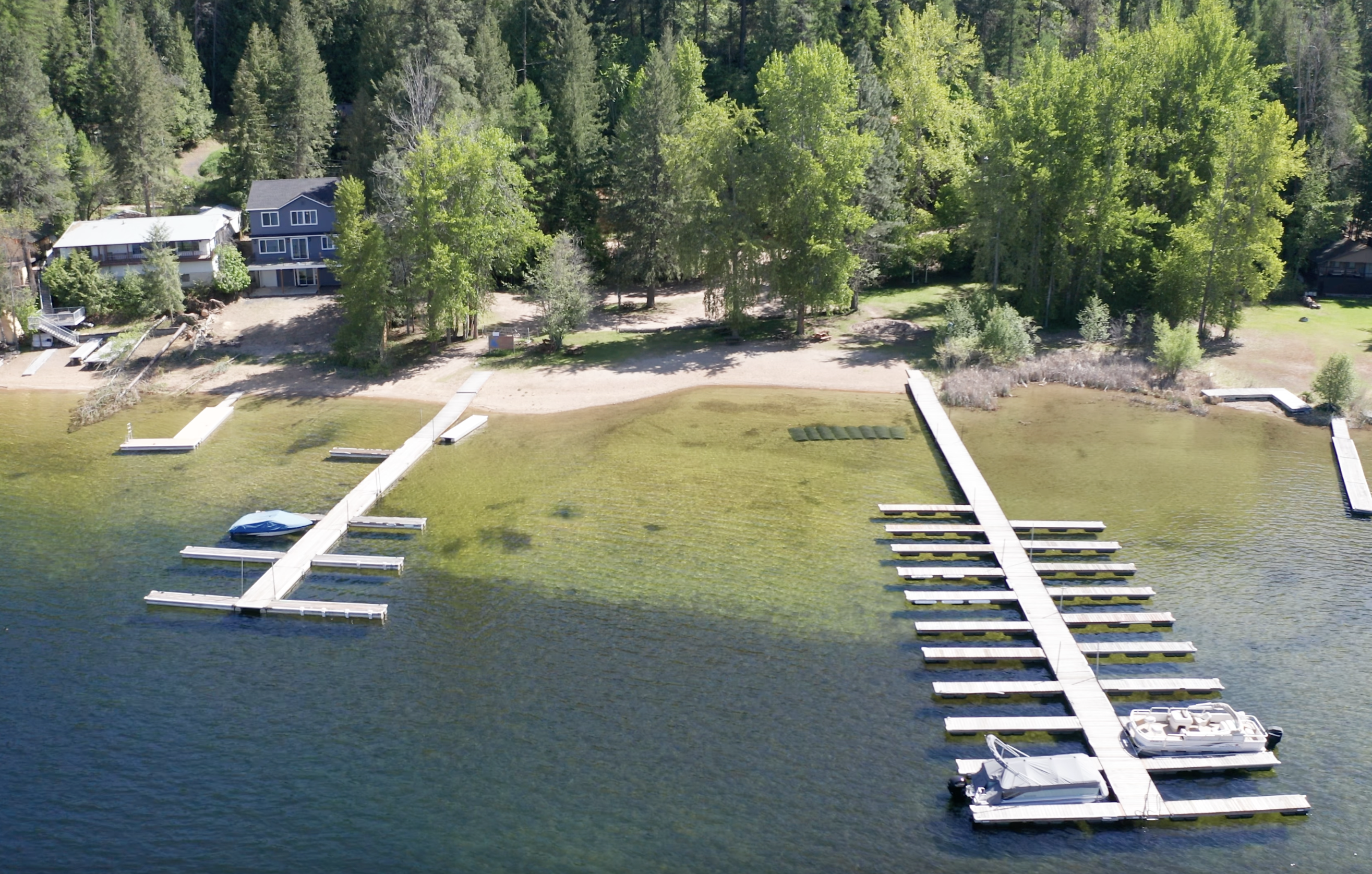Tamarack Bay Beach Association - docks and boat launch