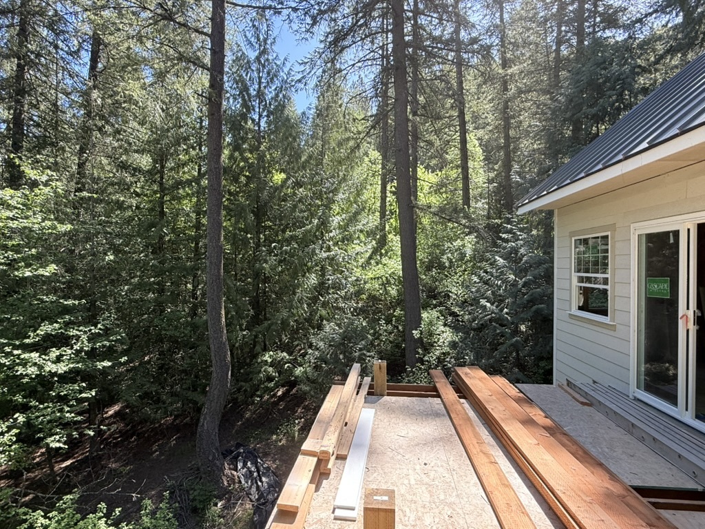 Morning on the deck